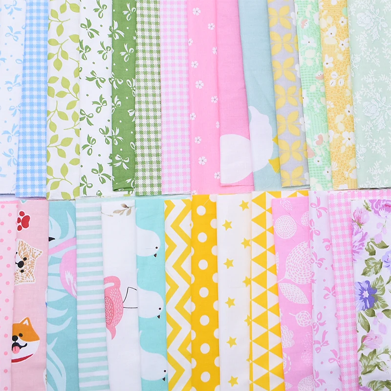 4/8pcs 25*20cm High Quality Mixed Style Floral Printed 100% Cotton Fabric DIY Sewing Material Kids Children Doll Patchwork Cloth | Дом и сад