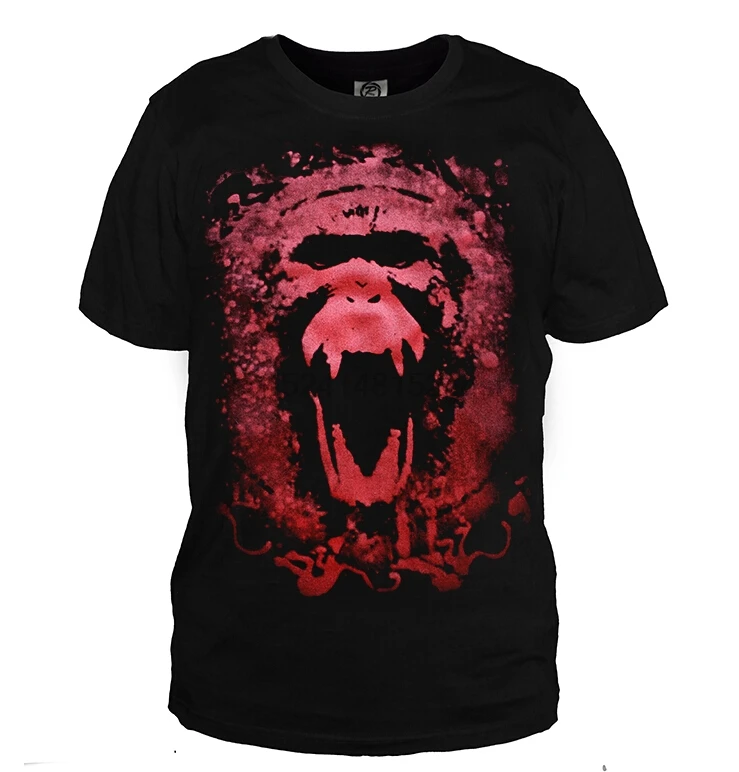 100% 12 обезьян Мужская черная футболка с принтом черепа хлопковая Повседневная