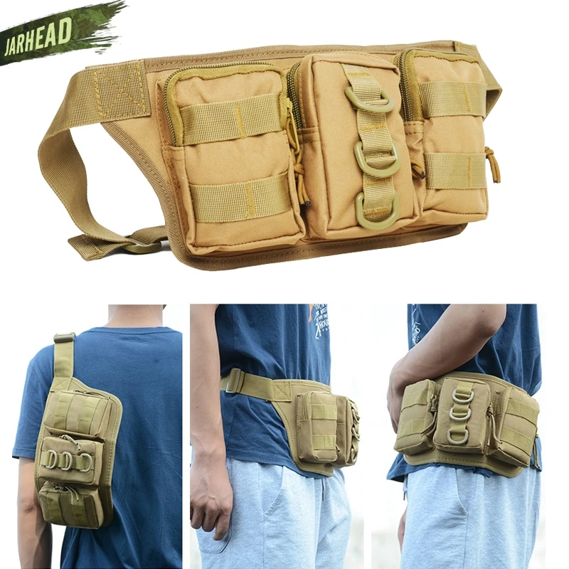 Армейская Военная поясная сумка Jungle Hunter Ranger CP камуфляжная для улицы тактическая