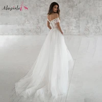 sweetheart lace 2021 simple wedding dress off the shoulder wedding gown court train celebrity dresses size custom made %d0%bf%d0%bb%d0%b0%d1%82%d1%8c%d0%b5