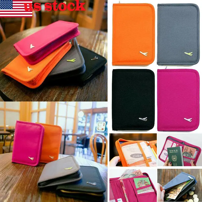 Воздушный паспорт с кожаным проездным паспорта кошелек многофункциональная