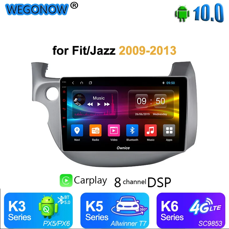 Автомобильный видеоплеер Ownice 64 ГБ 2din Android 10 dvd GPS навигация 360 панорама DSP 4G