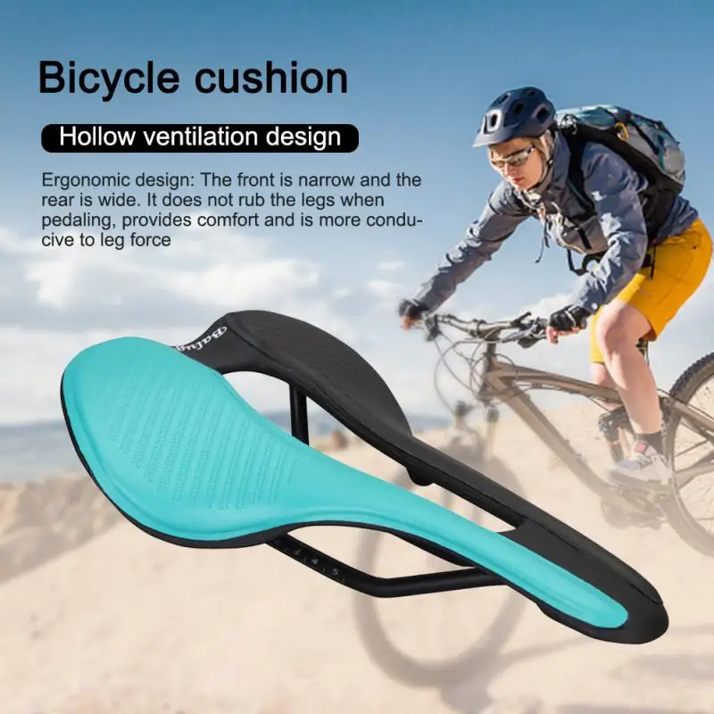 

Bicycle Seat Saddle MTB Road Bike Saddles Mountain Bike Racing Saddle Breathable Comfortable Durable Soft Seat Cushion