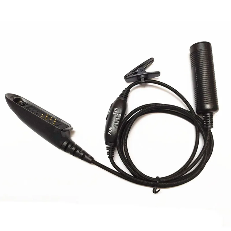 VOX PTT Earphone Cable Plug Adapter Standard Version for Motorola Walkie Talkie GP140 GP320 GP328 GP338 GP340 Radio | Электроника