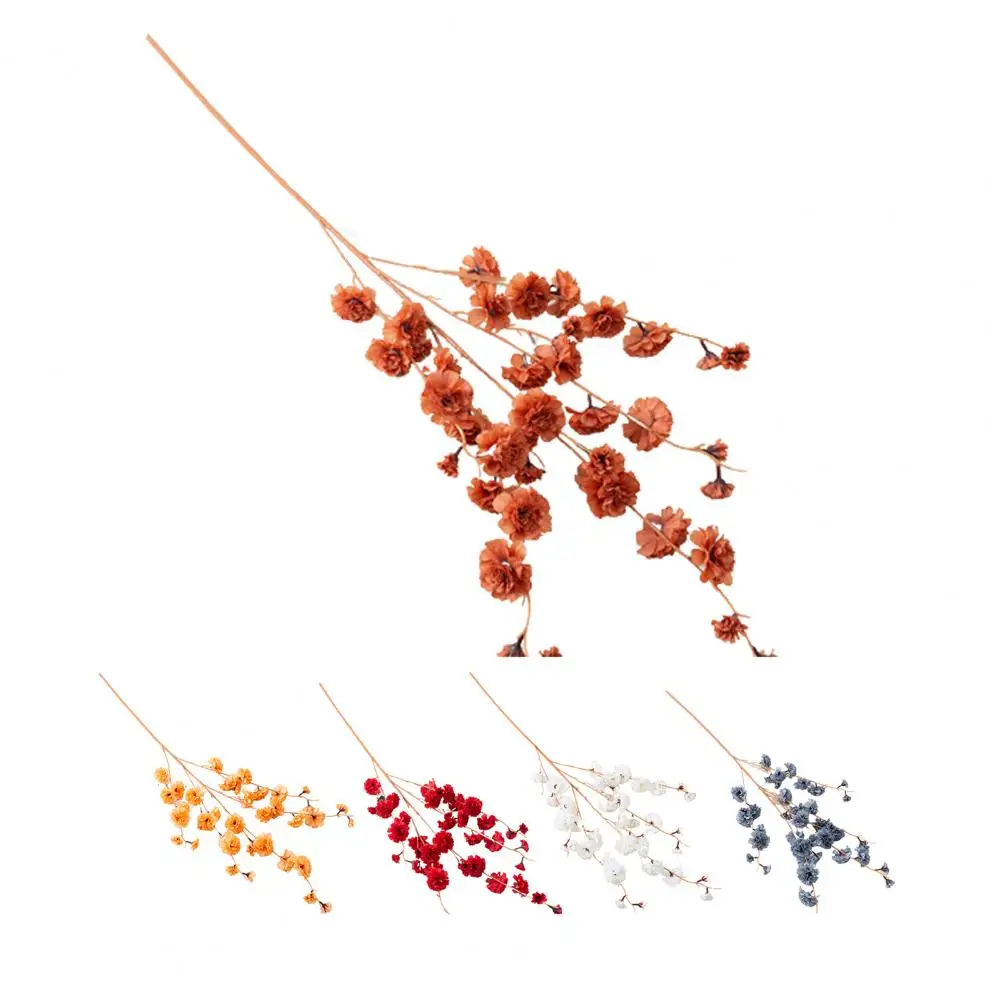 

Artificial Lagerstroemia Flower Multi-use Bright-colored Faux Silk Flower Decorative Crape Myrtle Display for Gifts