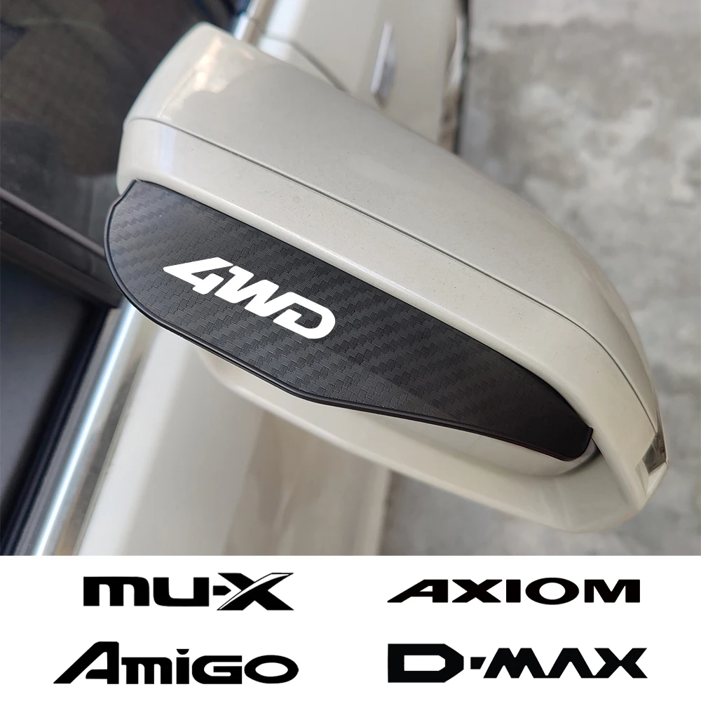 Автомобильные непромокаемые брови из углеродного волокна для Isuzu AMIGO Axiom Dmax MUX Panther