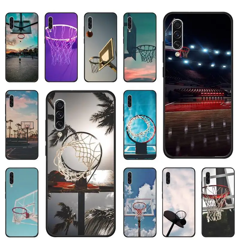 

play basketball sports Phone Case For Samsung galaxy S note 7 8 9 10 20 fe edge A 6 10 20 30 50 51 70 lite plus Soft Silicone