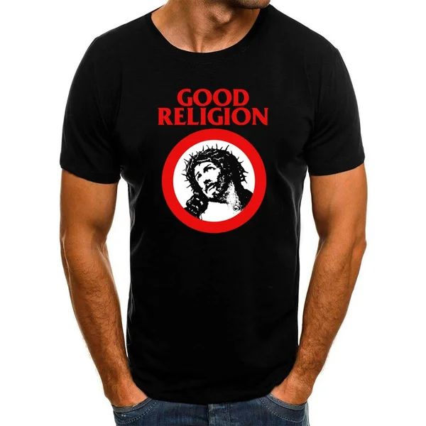 

good religion Summer T Shirts Man Short sleeve T-shirt Short sleeve Mens Tees Cotton O Neck Tops Tee
