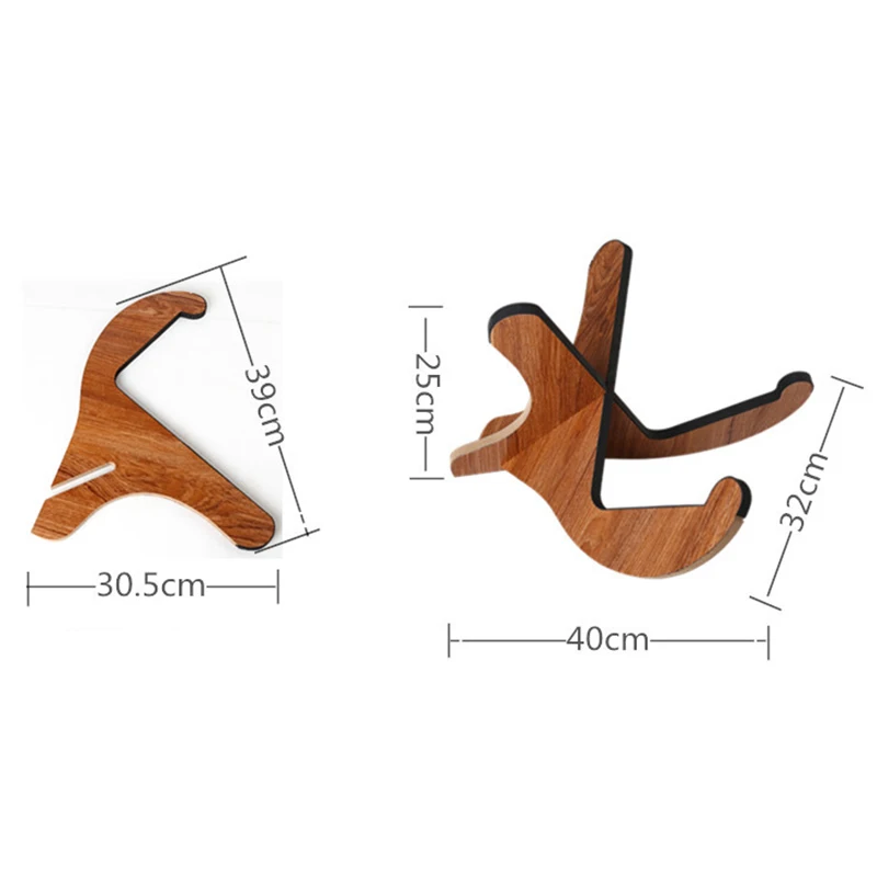 

MDF Guitar Display Stand Wooden Stand up Detachable Universal Guitar Display Bracket Rack XR-Hot