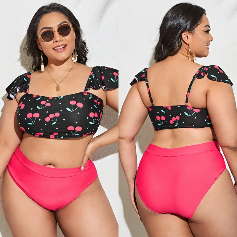 Женский раздельный купальник Раздельный с высокой талией 2021 | Спорт и