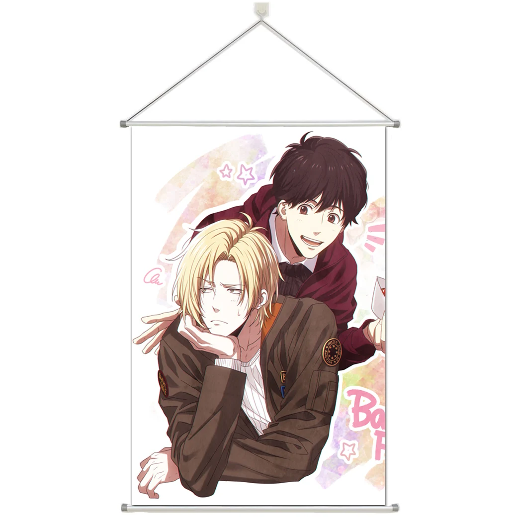 

Anime Banana Fish Ash Lynx bakugo Prsonalize Customer Made Alloy Fabric Wall Poster Scroll 60x90cm 24x36inches