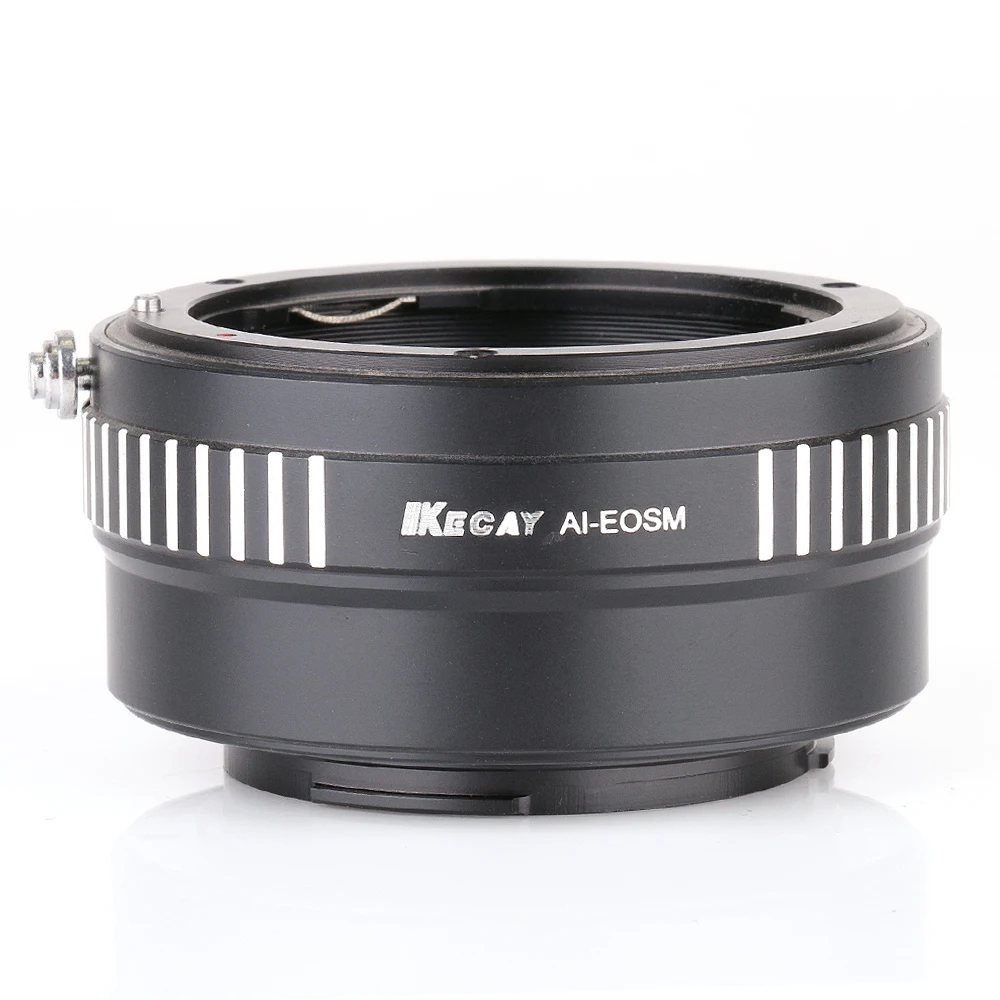 

KECAY AI-EOSM Adapter Ring for Nik F AI AIS mount Lens to Canon EOSM EF-M M M2 M3 Camera