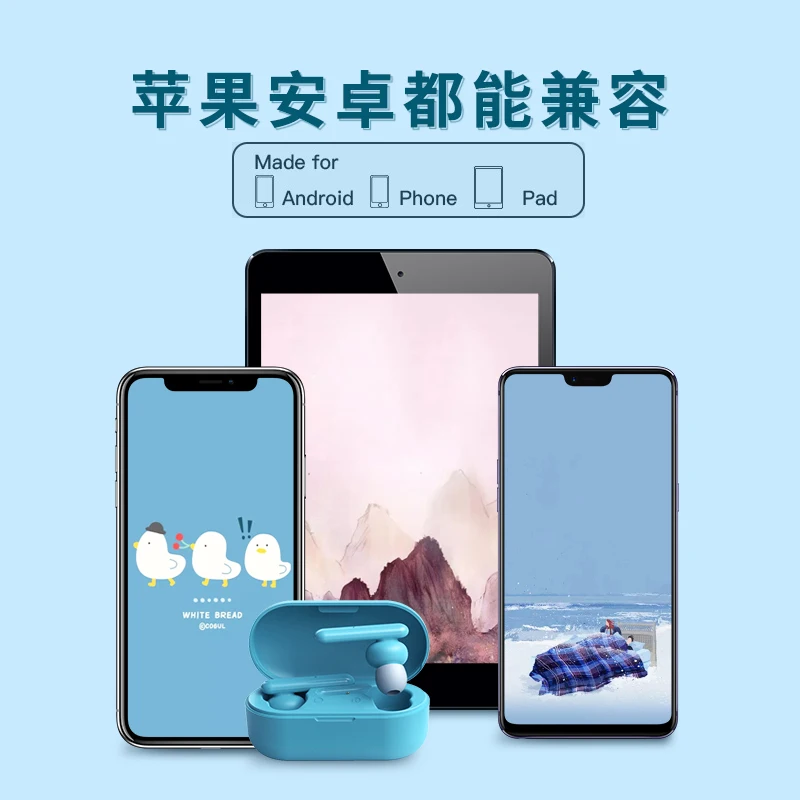 FLAIKATE наушники вкладыши TWS Bluetooth для iPhone11 Pro громкой связи гарнитура Беспроводной