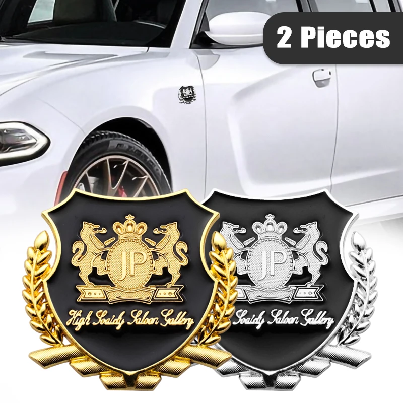 

3D Car Metal Stickers Alien Emblem Badge Car-styling for Ford Focus 2 3 Toyota Camry 70 Accessories Chr Chevrolet Cruze Honda