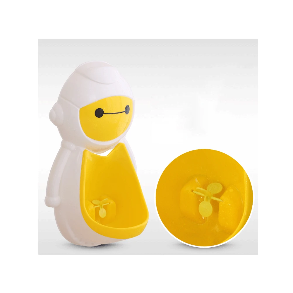 

Robot Baby Toilet Urinal Children'S Urinal Training Baby Boy Urinal Baby Bathroom Toilet Wall-Mounted Urinal Girl Travel Urinal