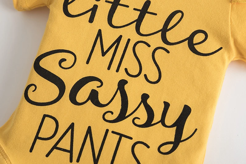 Комплект одежды для новорожденных топы с короткими рукавами и принтом маленьких