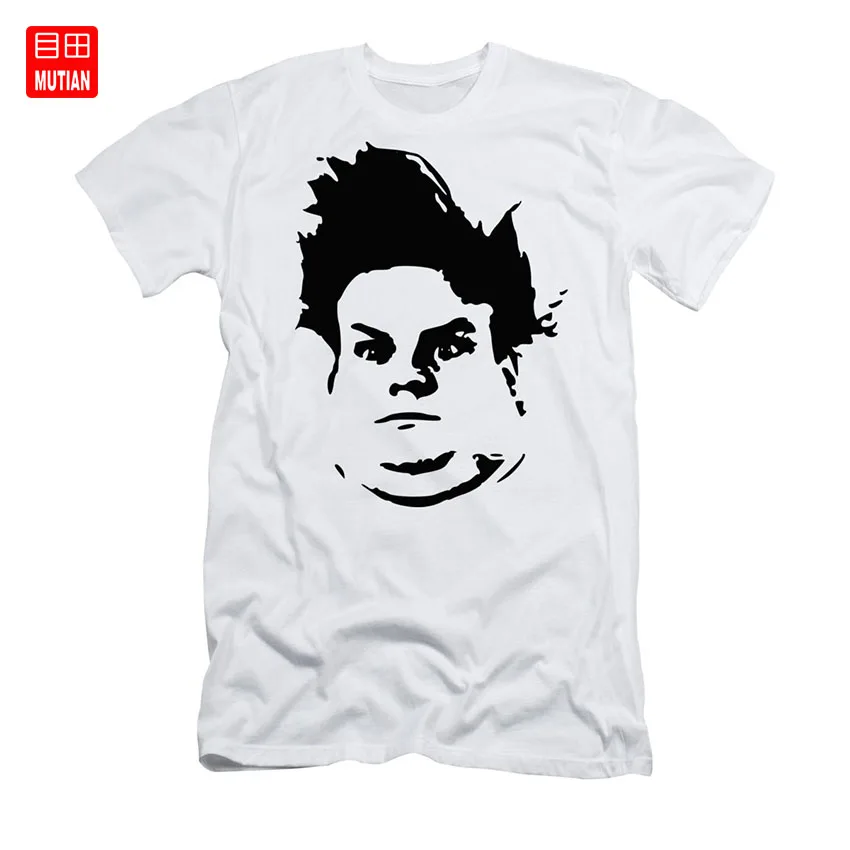 Крис Фарли минималистичный поп арт футболка Криса забавная комедия snl субботний