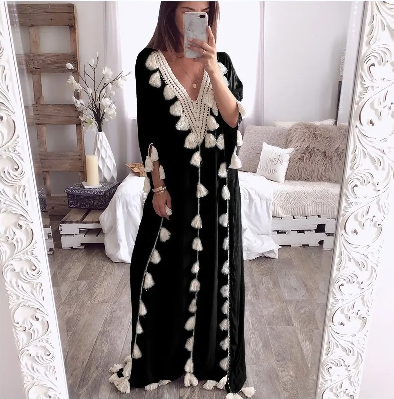 Мусульманское женское вечернее платье платья abaya Дубай Арабский халат Бальное