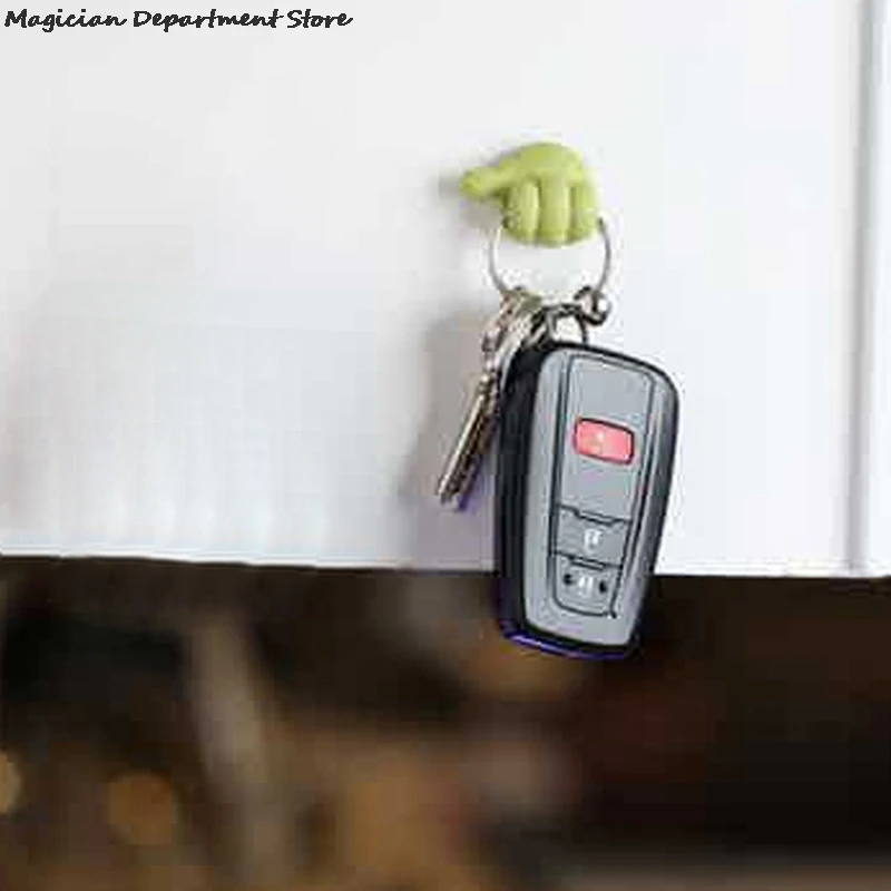 

Thumb Hook Cute Colorful Home Kitchen Car Bathroom Key Jewelry Multifunctional Small Hook Home Clip Organizer Decor Glasses Clip