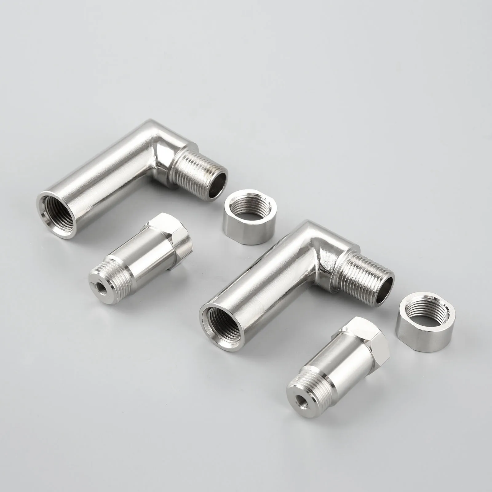 6 шт. автомобильный Выпускной датчик кислорода O2 прокладка 90 градусов угловая