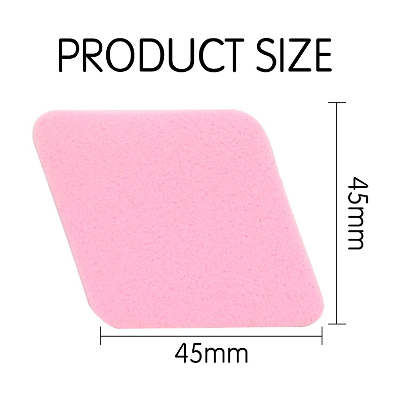 Новинка 4 шт./лот ромбовидная губка для лица очищающие косметические спонжи