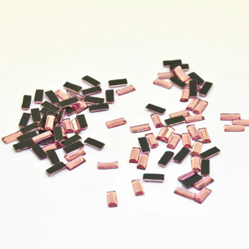 Сделай Сам прямоугольник горячей фиксации стеклянные стразы стекло для