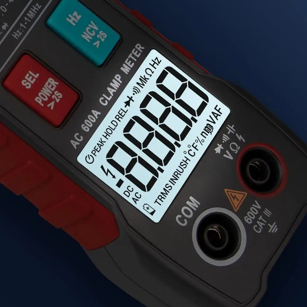 St204 клещи Высокоточный многофункциональный автоматический цифровой мультиметр