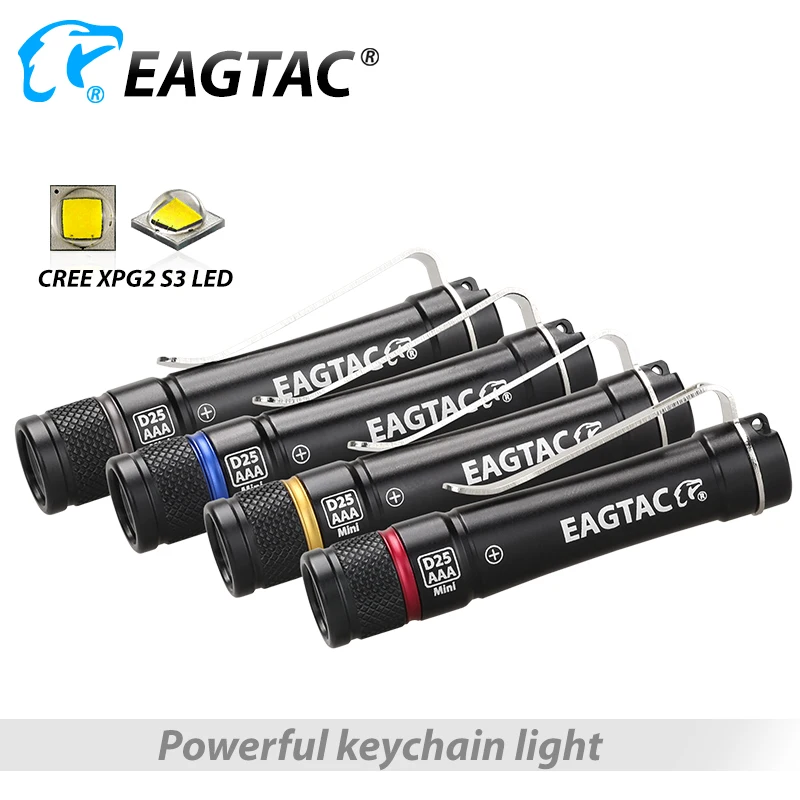 Фонарик EAGTAC D25AAA SST20 CSLPM1 XPG2 155 люмен Nichia 219B 219C 395nm Ультрафиолетовый светодиодный