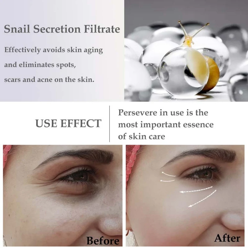 Крем для глаз с улиточной слизью пептид Коллаген Сыворотка Улитка эссенция