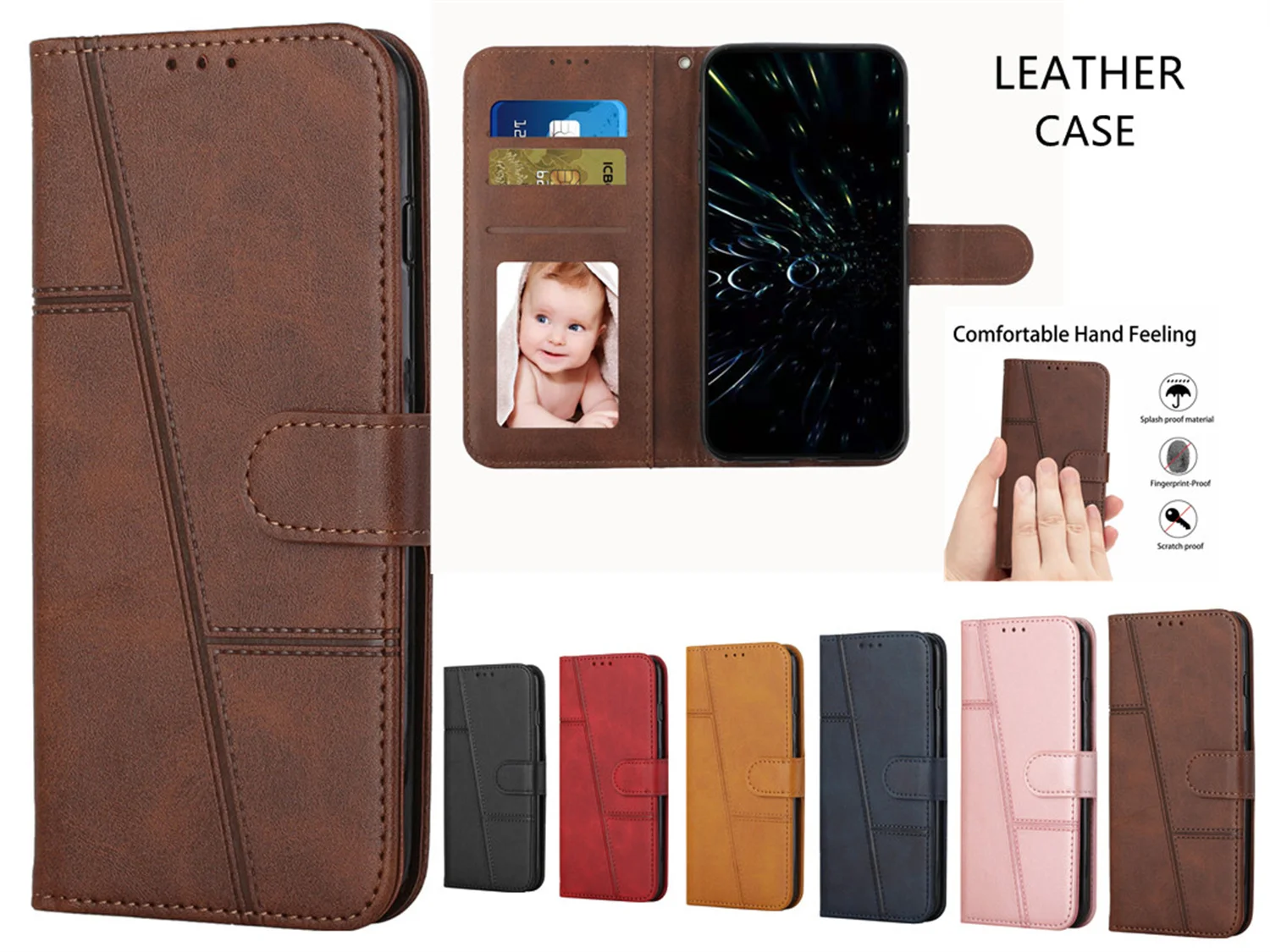 

For Samsung Galaxy Note 20 Ultra A13 A52S A82 A02S A03S A21S A02 M02 A10 M10 A31 A51 A71 A20 A30S A50S A70 Anti-theft Phone Case