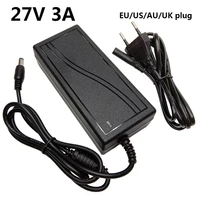 27v 3a power adapter supply ac dc adaptor 27 v volt switching transformer adaptador 5 52 5mm conveter eu us au uk plug