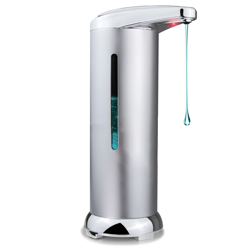 

Stainless Steel Intelligent Automatic Induction Soap Dispenser Smart Infrared Sensor Touchless Liquid Soap Dispensers