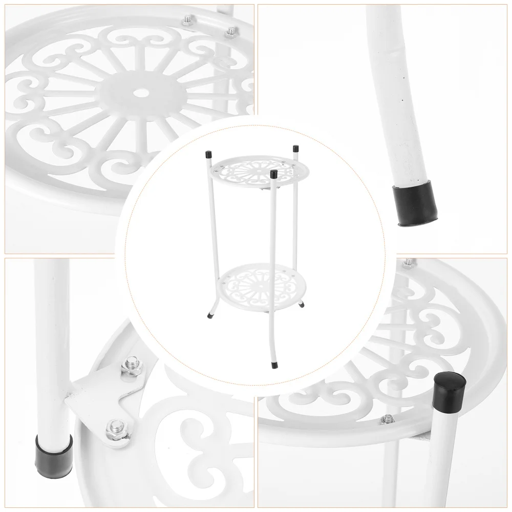 

Home Modern Style Iron Art Flower Pot Stand Flower Pot Organizer Room Rack