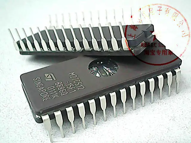 

5 шт. M27C512-15F1 ST 27C512