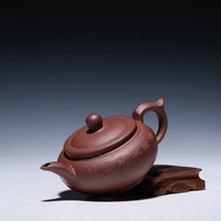 chinese yixing teapot purple clay tea pot handmade unique shape purple casserole household dahongpao tieguanyin tea set 360ml