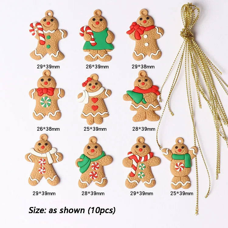 Украшения пряничные человечки DZOMNOK
