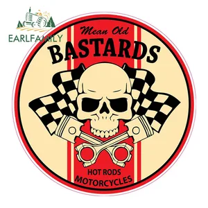 EARLFAMILY 13cm x 13cm Mean Old Bastard Decal Car Styling Car Stickers Vinyl Graphic Decor Window Bumper DIY Car Body Decals