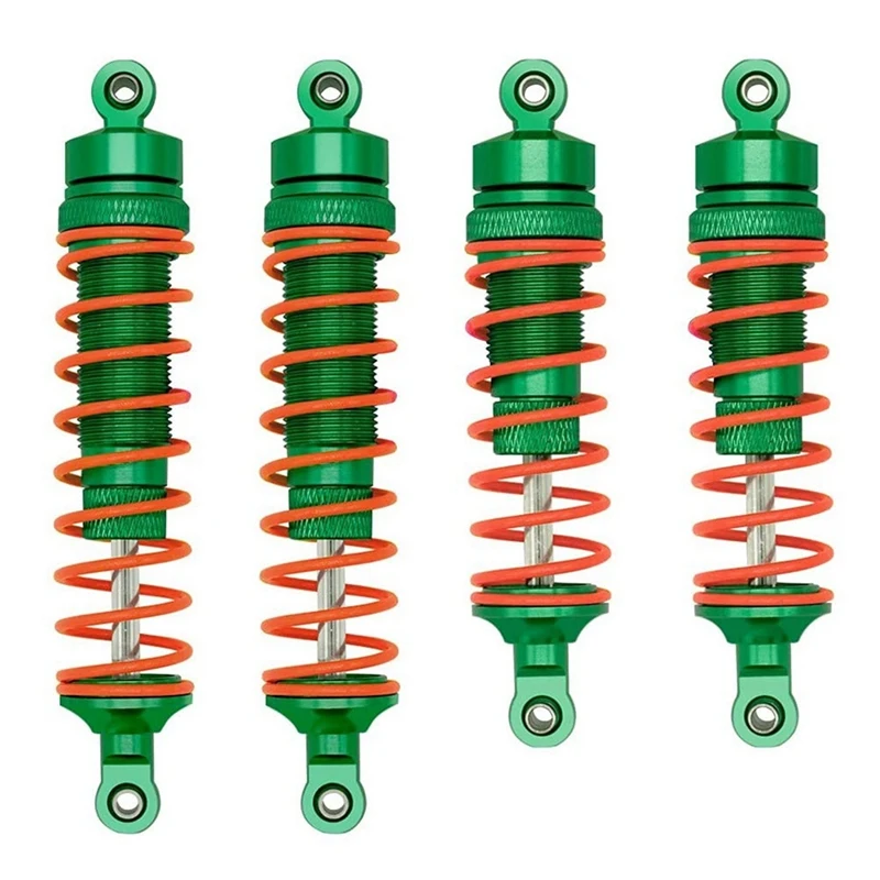 

4Pcs Metal Front and Rear Shock Absorber for Traxxas Slash Rustler Stampede Hoss 4X4 VXL 1/10 RC Car Upgrade Parts