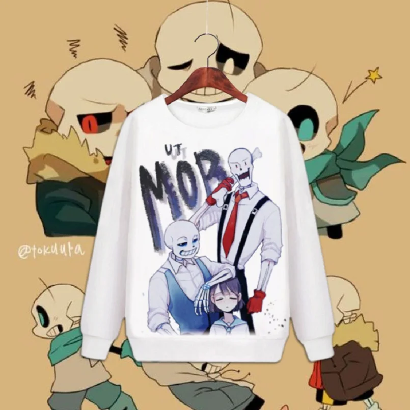 Высокое качество Q унисекс аниме Undertale фриск Toriel без папируса Повседневное с