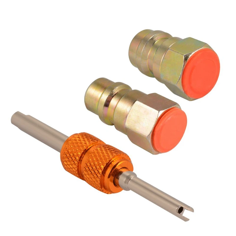 A/C фитинг порт адаптер модернизации R12 принять R134A 7/16 дюйма низкий 3/8 высокий Convension