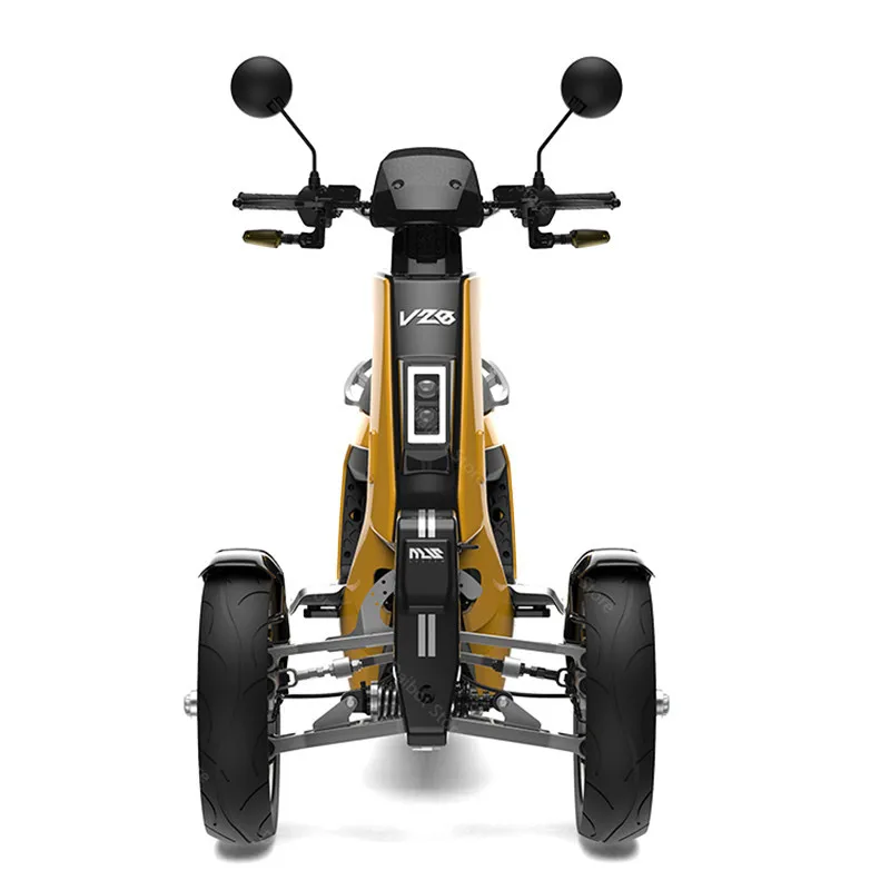 Мощный электрический велосипед трехколесный 2000 Вт 72 в портативный мобильный