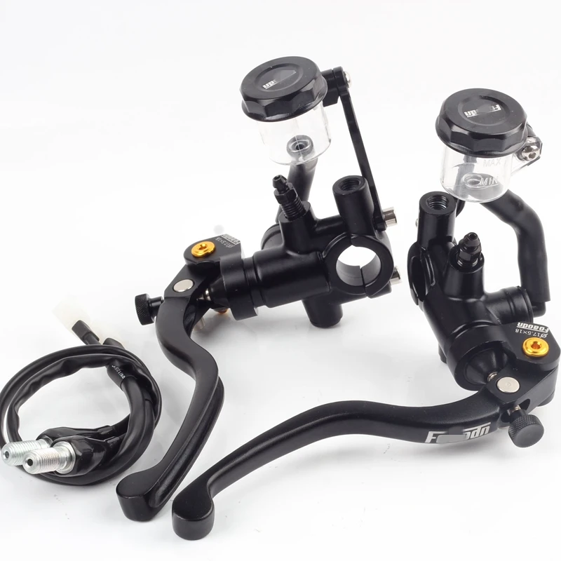 

CNC Motorcycle Brake Pump Lever Hydraulic Master Cylinder Accessories 7/8" 12.7mm piston Universal for Honda Yamaha Moto
