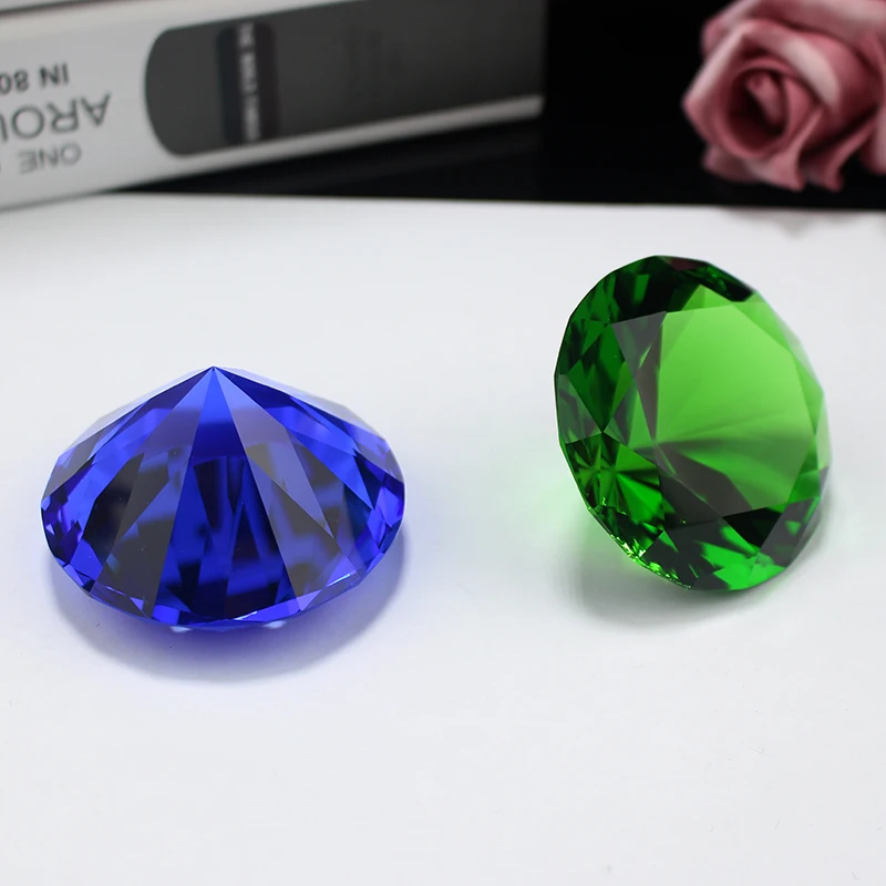 50 мм хрустальные бриллианты любовь Свадебный декор подарки украшение для дома