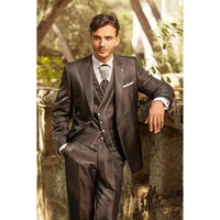 latest coat pant designs mans suits for wedding groom tuxedos slim fit 3 pieces custom prom dresses masculinojacketpantsvest