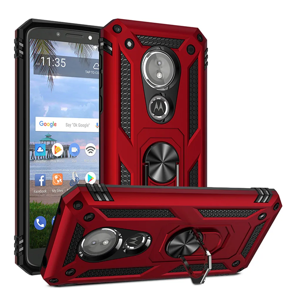 Защитный чехол для Motorola Moto G6 Play прочный Чехол в стиле милитари с