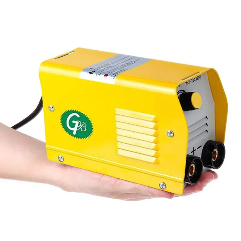Мини электросварочный аппарат ГБ 220 В 200 А мини инвертор для сварки IGBT DC ARC MMA Stick