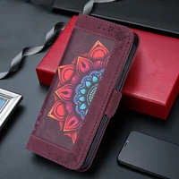 wintage leather flip wallet folio shock proof protective case for samsung galaxy m10 m10s m40s m60s m80s cover fundas coque
