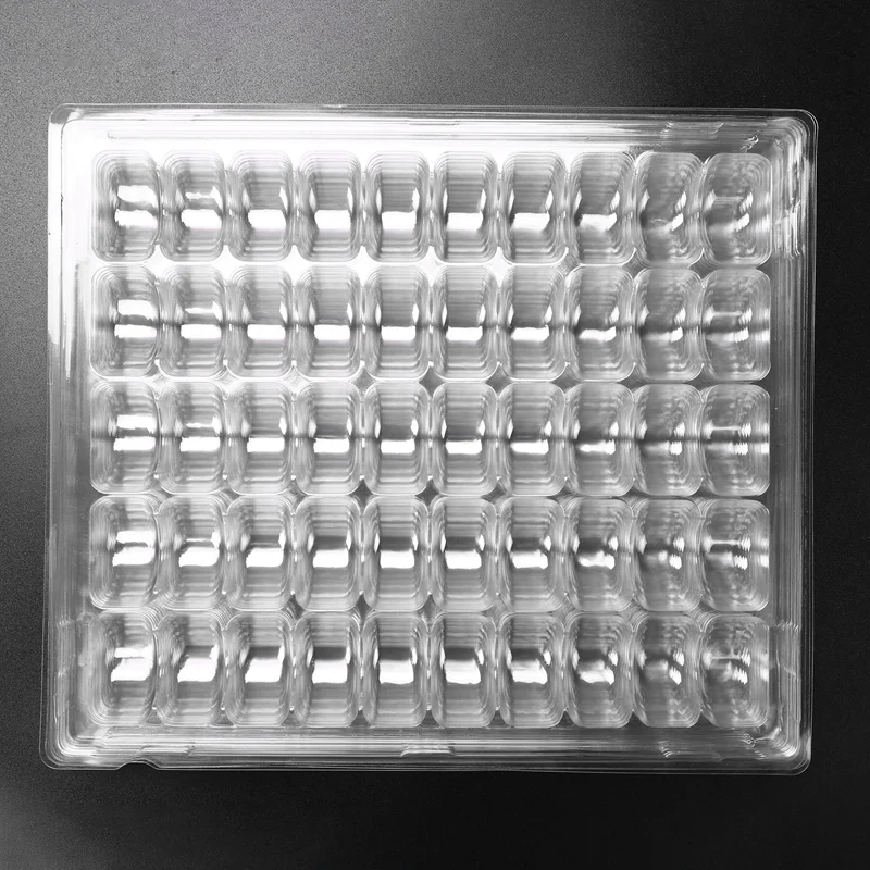 Прозрачные контейнеры для хранения питомцев французских Макарон-Вмещает 50