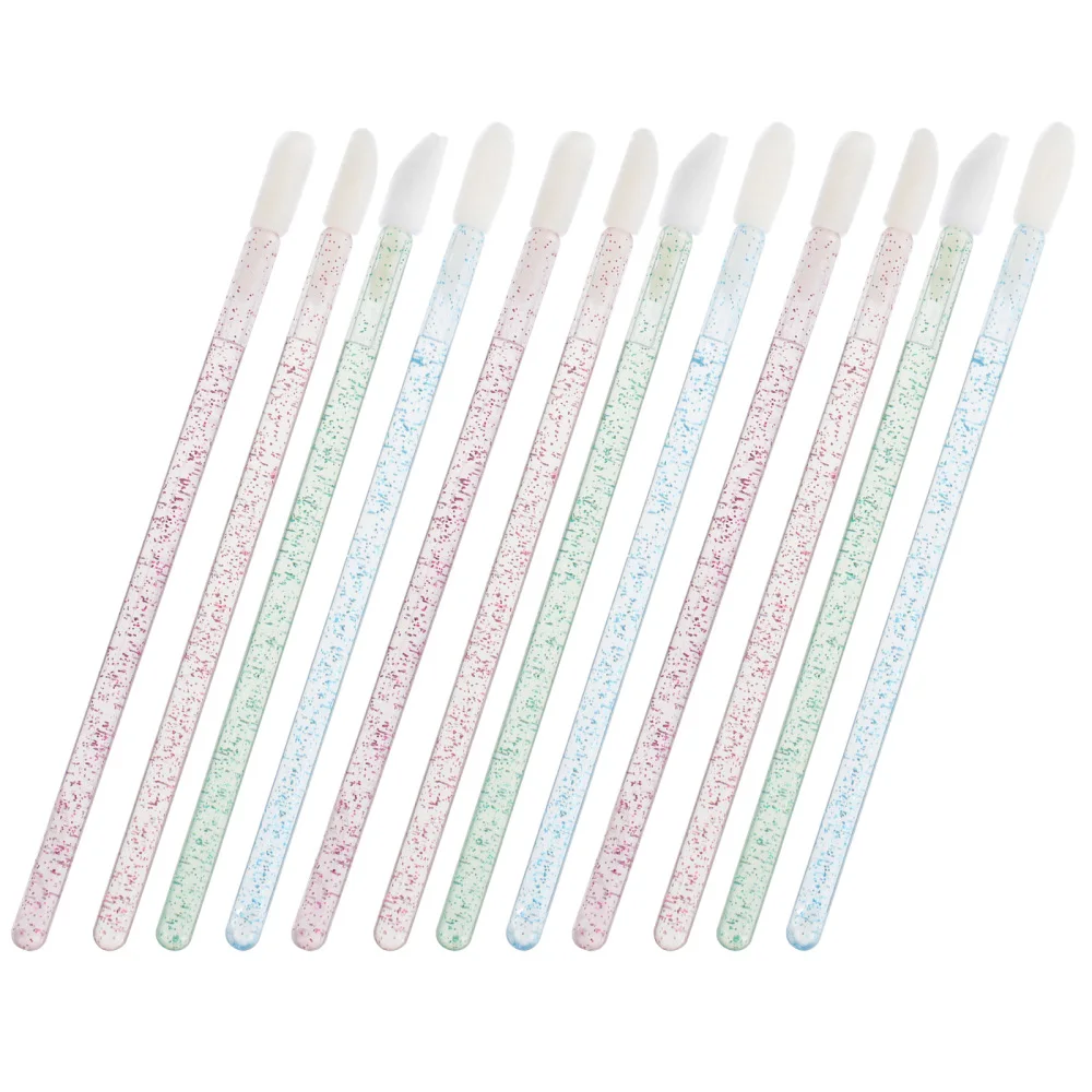 

150pcs Lipstick Lip Brushes Disposable Lip Gloss Applicator Brushes Makeup Tools