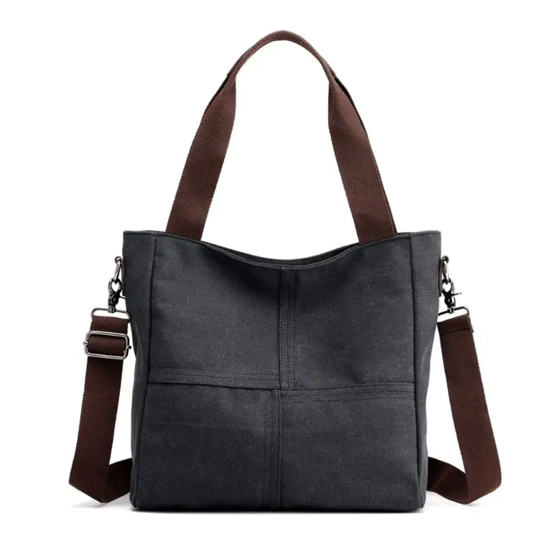 

Women Girl Canvas Large Capacity Handbag Shoulder Crossbody Bag Messenger Satchel Tote Hobo Purse